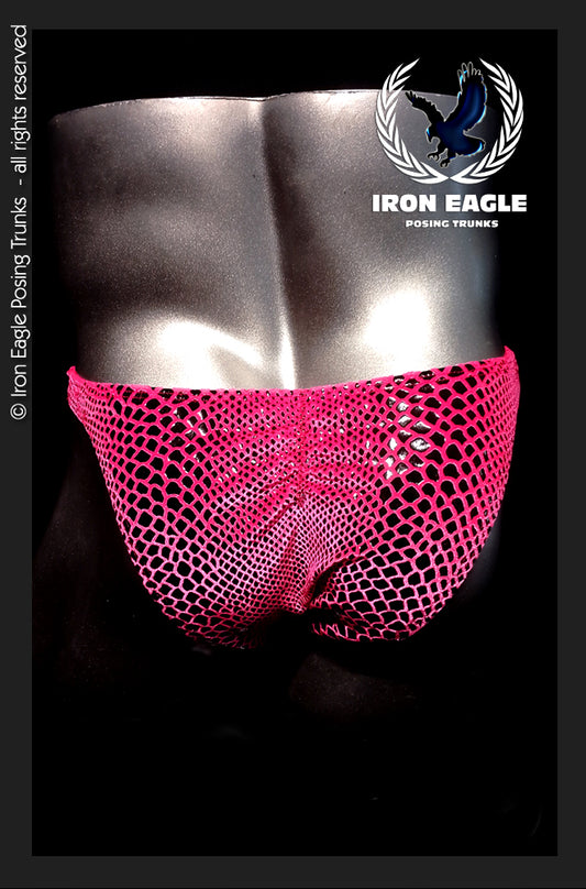 Coral Snakeskin Velvet